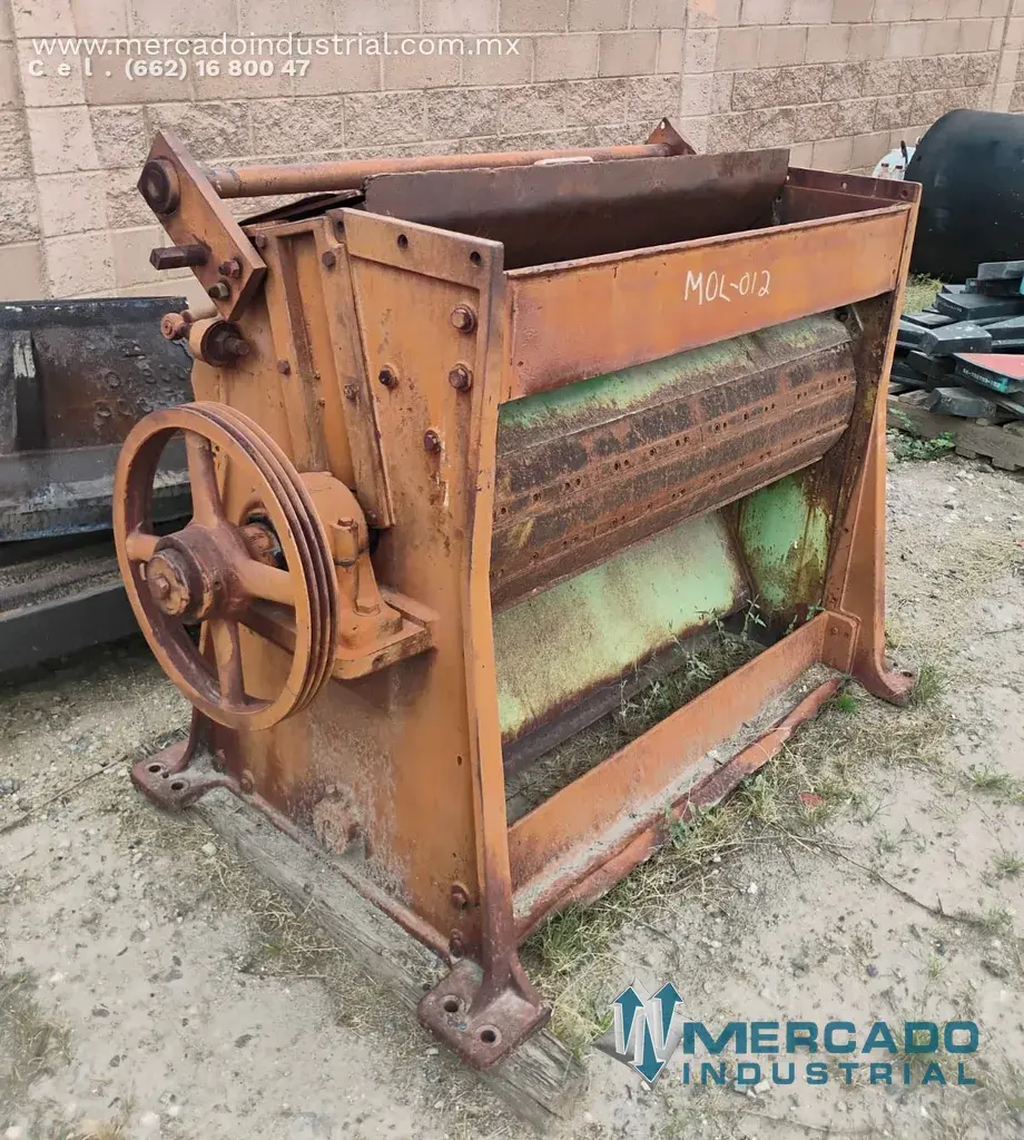 Molino de rodillo simple 18″x4′ marca Krupp - imagen 1